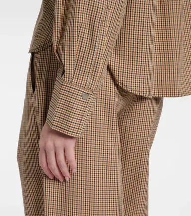 Vince Checked cotton-blend shirt | Thumbnail 2 Vince Checked cotton-blend shirt | Thumbnail 2