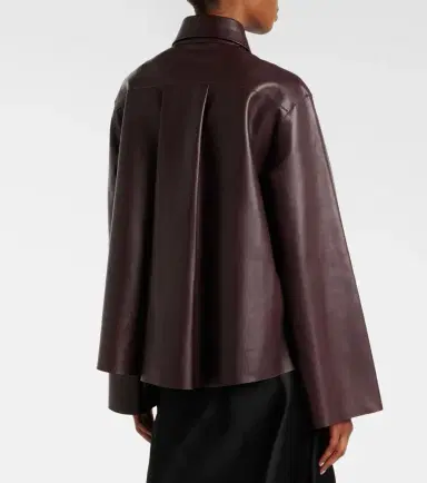 Nour Hammour Darcy leather jacket | Thumbnail 5