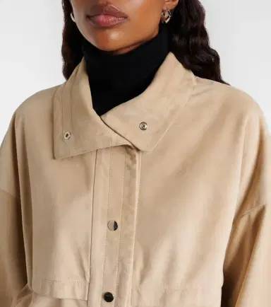Nour Hammour Park suede jacket | Thumbnail 4