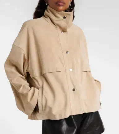 Nour Hammour Park suede jacket | Thumbnail 5