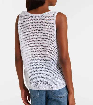 Vince Crochet cotton-blend top | Thumbnail 5