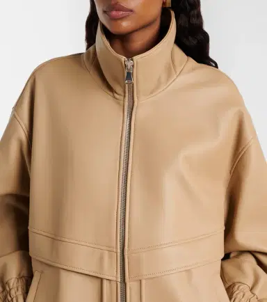 Nour Hammour Beck leather bomber jacket | Thumbnail 6