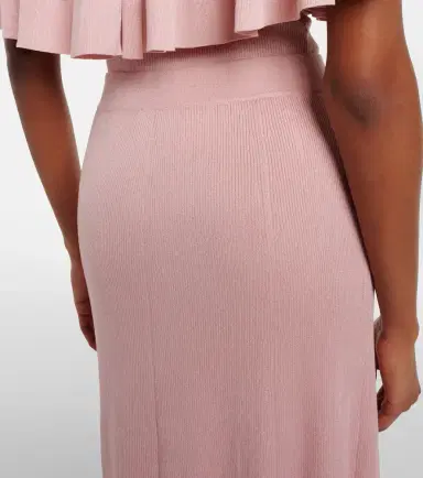 Zimmermann Luna knitted pleated midi skirt | Thumbnail 2 Zimmermann Luna knitted pleated midi skirt | Thumbnail 2