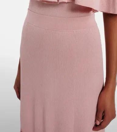 Zimmermann Luna knitted pleated midi skirt | Thumbnail 3 Zimmermann Luna knitted pleated midi skirt | Thumbnail 3