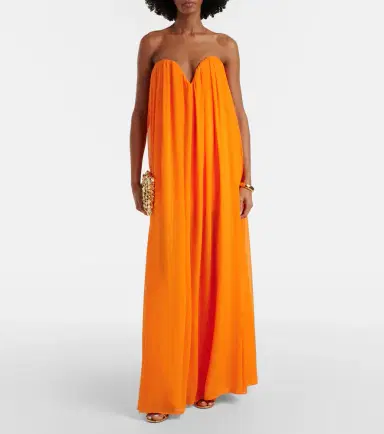 Rachel Gilbert Pamina draped gown | Thumbnail 4