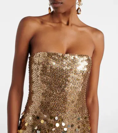 Rachel Gilbert Remy sequined corset gown | Thumbnail 3 Rachel Gilbert Remy sequined corset gown | Thumbnail 3