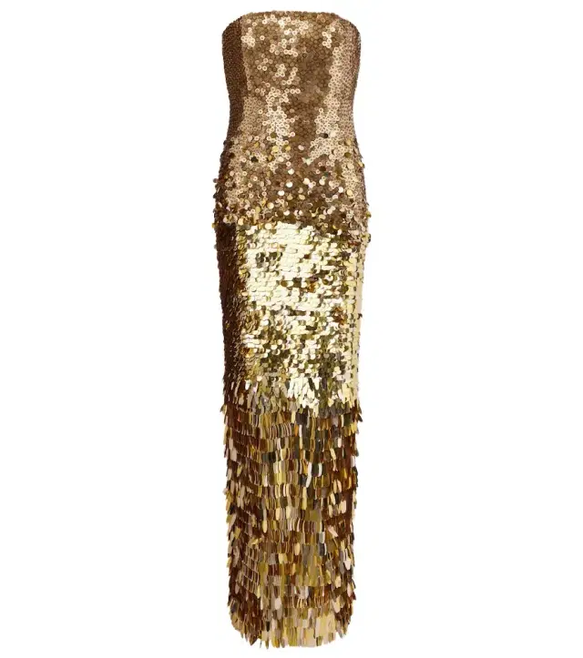 Remy sequined corset gown