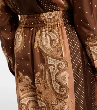 Zimmermann Luna paisley silk palazzo pants | Thumbnail 2 Zimmermann Luna paisley silk palazzo pants | Thumbnail 2