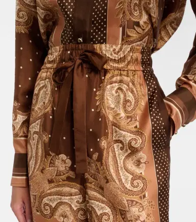 Zimmermann Luna paisley silk palazzo pants | Thumbnail 5 Zimmermann Luna paisley silk palazzo pants | Thumbnail 5