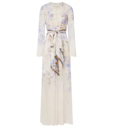 Zimmermann Luna belted floral maxi dress | Thumbnail 1