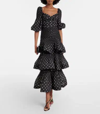 Zimmermann Polka-dot crop top | Thumbnail 3 Zimmermann Polka-dot crop top | Thumbnail 3