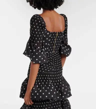 Zimmermann Polka-dot crop top | Thumbnail 4 Zimmermann Polka-dot crop top | Thumbnail 4