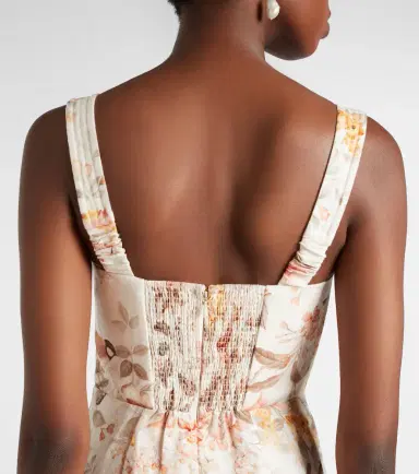 Zimmermann Luna printed linen midi dress | Thumbnail 3