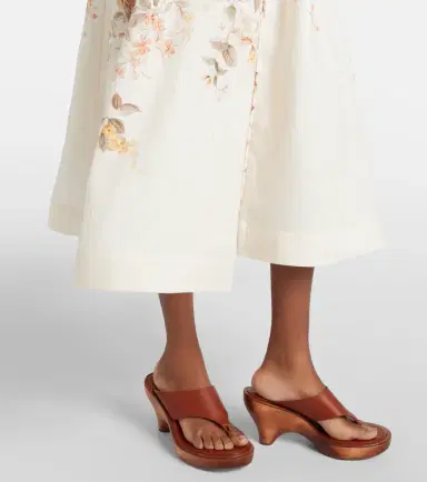 Zimmermann Luna printed linen midi dress | Thumbnail 7