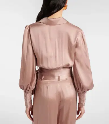Zimmermann Silk wrap top | Thumbnail 3