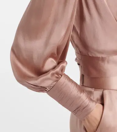 Zimmermann Silk wrap top | Thumbnail 4