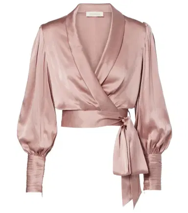 Zimmermann Silk wrap top | Thumbnail 1