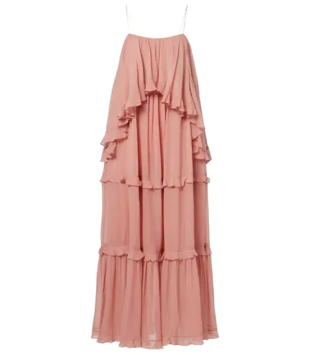 Zimmermann Luna ruffled tiered maxi dress