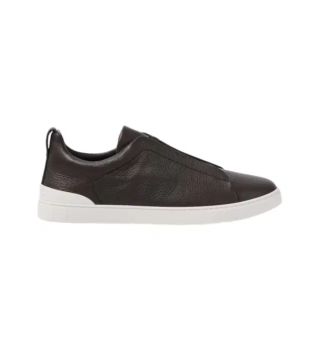 Triple Stitch leather sneakers