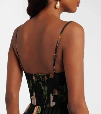 Zimmermann Luna linen and silk organza bustier dress | Thumbnail 4 Zimmermann Luna linen and silk organza bustier dress | Thumbnail 4