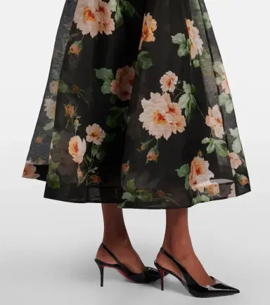 Zimmermann Luna linen and silk organza bustier dress | Thumbnail 5 Zimmermann Luna linen and silk organza bustier dress | Thumbnail 5