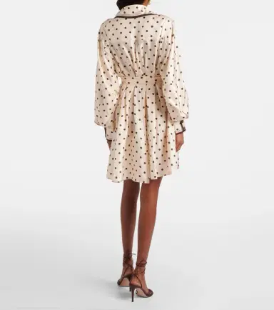 Zimmermann Belted polka-dot silk shirt dress | Thumbnail 6