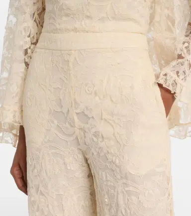 Zimmermann Carousel lace wide-leg pants | Thumbnail 3 Zimmermann Carousel lace wide-leg pants | Thumbnail 3