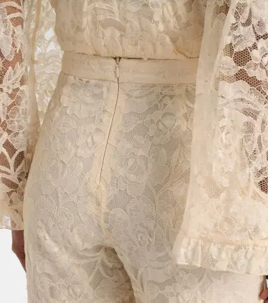 Zimmermann Carousel lace wide-leg pants | Thumbnail 4 Zimmermann Carousel lace wide-leg pants | Thumbnail 4