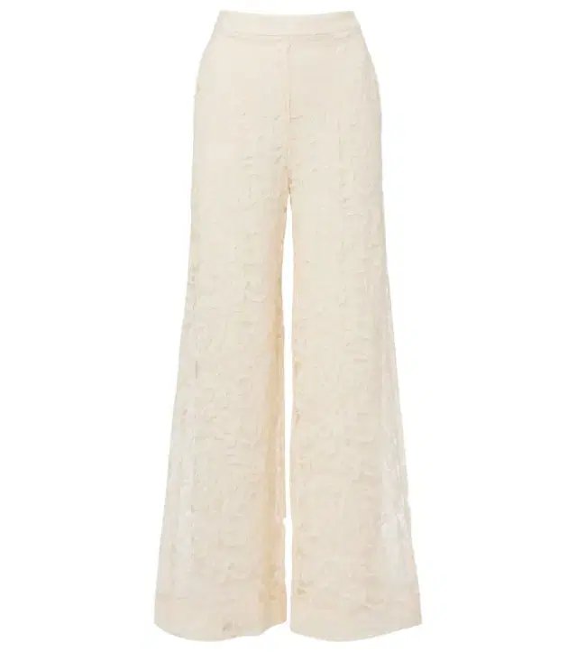 Zimmermann Carousel lace wide-leg pants