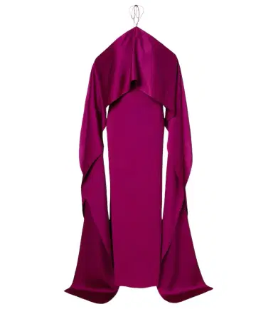 Taller Marmo Nan draped crêpe cady gown | Thumbnail 1
