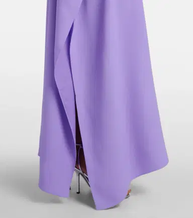 Taller Marmo Mila off-shoulder crêpe cady kaftan | Thumbnail 4