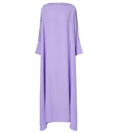Taller Marmo Mila off-shoulder crêpe cady kaftan | Thumbnail 1