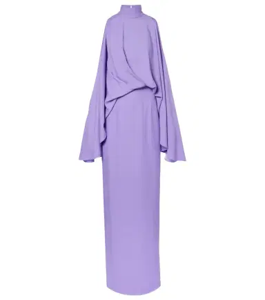 Taller Marmo Bacall draped satin gown | Thumbnail 1