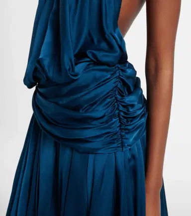 Zimmermann Alchemy gathered silk satin maxi dress | Thumbnail 4 Zimmermann Alchemy gathered silk satin maxi dress | Thumbnail 4