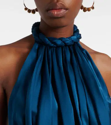 Zimmermann Alchemy gathered silk satin maxi dress | Thumbnail 6 Zimmermann Alchemy gathered silk satin maxi dress | Thumbnail 6