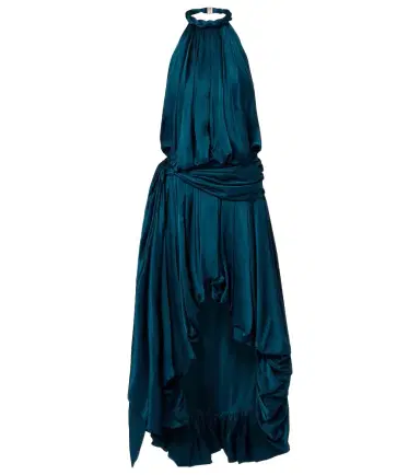 Zimmermann Alchemy gathered silk satin maxi dress | Thumbnail 1 Zimmermann Alchemy gathered silk satin maxi dress | Thumbnail 1