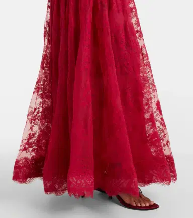 Zimmermann Luna off-shoulder floral lace gown | Thumbnail 3