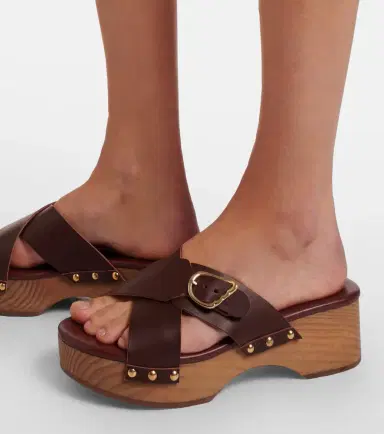 Ancient Greek Sandals Marilisa leather platform sandals | Thumbnail 6