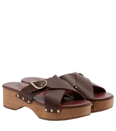 Ancient Greek Sandals Marilisa leather platform sandals | Thumbnail 1