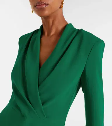 Oscar de la Renta Silk-blend gown | Thumbnail 3 Oscar de la Renta Silk-blend gown | Thumbnail 3