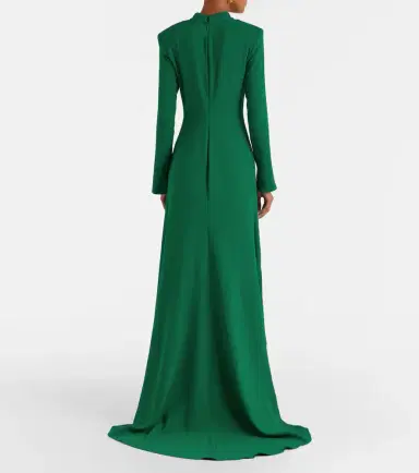 Oscar de la Renta Silk-blend gown | Thumbnail 4 Oscar de la Renta Silk-blend gown | Thumbnail 4
