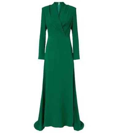 Oscar de la Renta Silk-blend gown | Thumbnail 1 Oscar de la Renta Silk-blend gown | Thumbnail 1