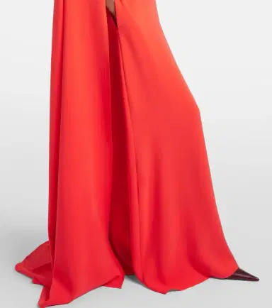 Oscar de la Renta Cyclamen silk-blend georgette kaftan | Thumbnail 5 Oscar de la Renta Cyclamen silk-blend georgette kaftan | Thumbnail 5