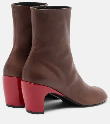 Dries Van Noten 65 leather ankle boots | Thumbnail 3 Dries Van Noten 65 leather ankle boots | Thumbnail 3
