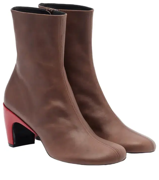 Dries Van Noten 65 leather ankle boots
