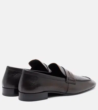 Dries Van Noten Leather penny loafers | Thumbnail 4