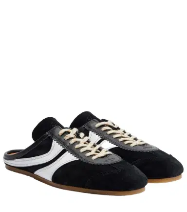 Dries Van Noten Suede mules | Thumbnail 1 Dries Van Noten Suede mules | Thumbnail 1