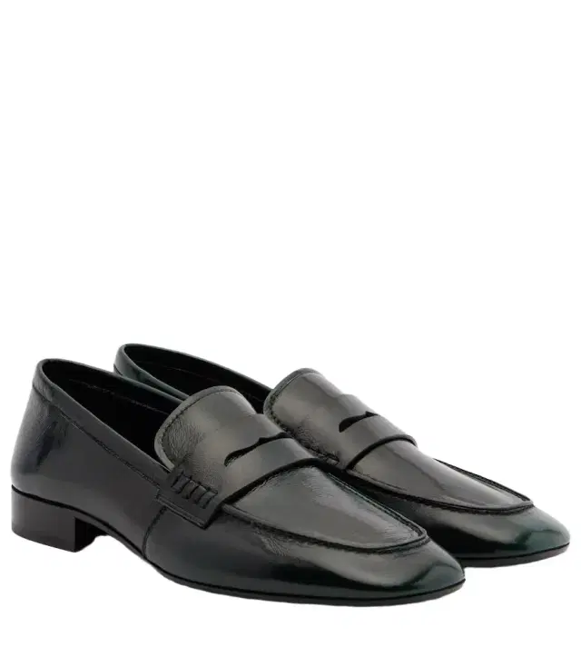 Dries Van Noten Patent leather penny loafers
