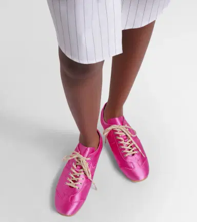 Dries Van Noten Satin sneakers | Thumbnail 6