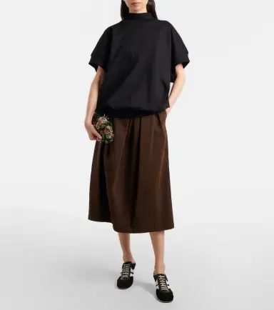 Dries Van Noten 65 leather-trimmed suede mules | Thumbnail 6 Dries Van Noten 65 leather-trimmed suede mules | Thumbnail 6